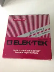 NEW- sealed box of 11 -Elek-tek -3.5" Diskettes IBM Formatted Package of 11