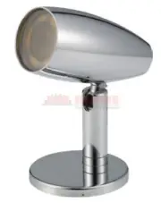 LED Polished Chrome Brass Reading Bunk Light Boat Caravan RV 12v 24v