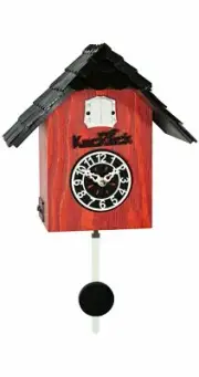 Kuckustyle Quartz wall clock and table clock Black forest house.. TU 3302 QM NEW