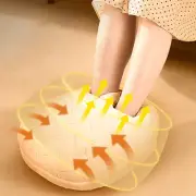 Foot Warmer Under Desk Fast Heating Graphene Double Sided Electric Foot valuable
