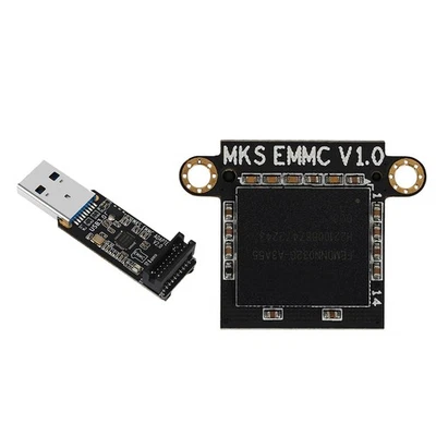 MKS EMMC 32G Memory Expansion Card+MKS EMMC-ADAPTER V2 USB 3.0 Card Reader3824
