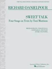 Richard Danielpour Sweet Talk Soprano Vocal Piano Classical Sheet Music Book