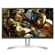 LG 27" Monitor 4K UHD 5ms IPS SRGB 98% Adjustable Stand, FreeSync 27UL550-W.AAU
