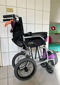 在飛比找Yahoo!奇摩拍賣優惠-康揚 KM-2501 旅弧輪椅