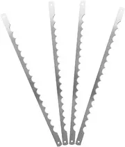 DECOMELODY 4Pcs Serrated Replacement Bread Cutter Blades for Bread Maker Toast Cutting Tools for Pastries Cookies and Pies Efficient and Smooth Cutting Performance