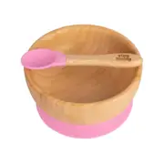 Tiny Dining Children's Bamboo Bowl & Soft Tip Spoon