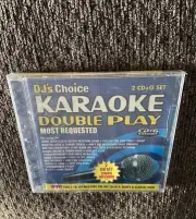 SONNY & CHER OLIVIA NEWTON JOHN STEVIE WONDER B52’S KARAOKE CD+G BRAND NEW 2 CD