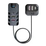 High Power Car USB with Extension Cable for Front Back Seating Charging