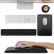 Ergonomic Mouse Pad with Wrist Rest, Mousepad Keyboard Wrist Rest with Comfor...