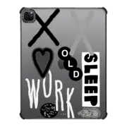 iPad Pro 12.9-inch (5th/6th gen) iPad Impact Case INAP WORK STICKER