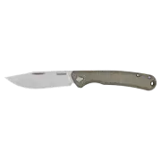 Kershaw Knives Federalist Slipjoint 4320 CPM-154 Stainless Green Canvas Micarta