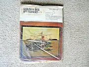 Golden Bee Stitchery Tug Boat 14" x18" Kit No.611
