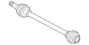 Genuine BMW Axle Assembly 33-20-5-A74-AA5 (for: BMW)