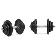 40KG Dumbbells Set Adjustable Dumbbell Weight Home Gym Fitness 18 Piece