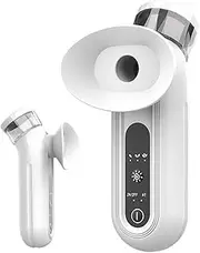 Eye Steamer for Dry Eyes,Heated Nano Eye Mist Sprayer, Rechargeable Handheld Eye Moisturizer and Soother, Eye Mist Steam Sprayer with Cold & Hot Compress Mode,for Moisturizing & Soothing