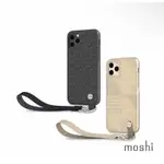 MOSHI IPHONE 11 PRO午夜藍保護殼 焦糖色真皮磁吸卡夾 全新 一組不拆賣