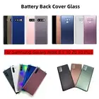 Back Glass Battery Cover w/Lens Cover For Samsung Galaxy Note 8 9 10 20 10 Plus