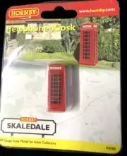 HORNBY SKALEDALE R8580 OO/1:76 SCALE TELEPHONE KIOSK-BOX