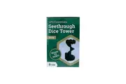 LPG Seethrough Dice Tower - Black