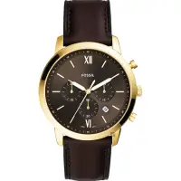 在飛比找momo購物網優惠-【FOSSIL】Neutra 美式休閒三眼計時手錶(FS57
