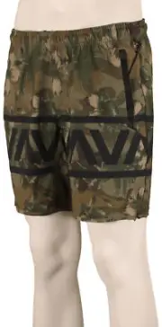 RVCA Hawaii Yogger Stretch 17" Athletic Shorts - Floral Camo - New