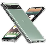 MCC Google Pixel 6a 5G Clear Mobile Phone Case Shockproof Cover Bumper