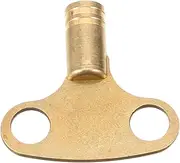 Cabilock Radiator Valve Key Metal Exhaust Valve Tool for Plumbing Portable Radiator Air Vent Key for Home Office Use Lightweight Versatile
