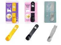 在飛比找Yahoo!奇摩拍賣優惠-日本直送 貓咪 鋁製 冰淇淋專用 湯匙 冰淇淋勺 全三種