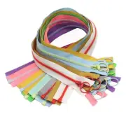 10pcs 24 Inch Separating Jacket Zippers for Coat Jackets DIY Sewing Handbags ...