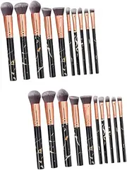 [Minkissy] 20 Pcs Makeup Brush Cosmetics Brush Travel Major Cosmetic Brush