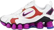 [Nike] Womens Shox TL Nova Running Trainers AT8046 Sneakers Shoes (UK 3 US 5.5 EU 36, White Black Hyper Violet 100)