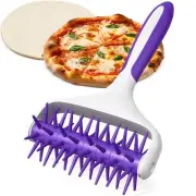 Silicon Pizza Pie Dough Roller Docker for Pizza Crust or Pastry DoughPizza