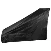Waterproof Treadmill Cover for Weslo, Universal Outdoor Indoor Protective Cover with Zipper & Drawstring black