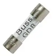 BUSSMANN BY EATON BK/GDB-500MA FUSE CARTRIDGE 500mA 5X20MM FAST ACT (100 pieces)