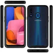 GSA Heavy Duty Bumper Case for Samsung Galaxy A02s - Clear/Black