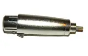XLR Female to RCA Male connector 3 pin audio 2000s ACC3137 4035
