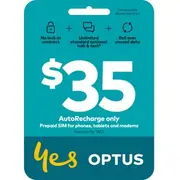 Optus $35 Prepaid SIM Starter Kit