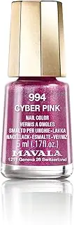 Mavala Switzerland Mini Color Nail Polish - Cyber Pink, 5 ml
