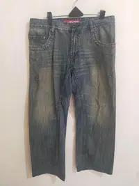 在飛比找Yahoo!奇摩拍賣優惠-BIG TRAIN直筒丹寧牛仔褲