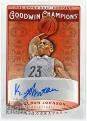 Keldon Johnson 2019 Upper Deck Goodwin Champions Basketball Autograph A-KJ