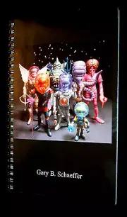 COLORFORMS OUTER SPACE MEN CUSTOM INITIALED SPIRAL BOUND COMPOSITION NOTEBOOK