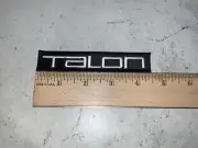 Embroidered Talon Boats Patch Iron on or Sew On 4.5 inch