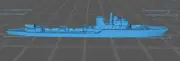 Alfredo Oriani - Italian Navy - Wargaming - Axis and Allies - Naval Miniature