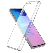ZUSLAB Galaxy S20 Ultra 5G Slim Hybird Case Shockproof Translucent Protective Cover for Samsung - Clear