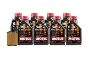 8L Motul 8100 X-CESS GEN2 5W-40 Wix Filter Motor Oil Change Kit API SN (for: Volvo)