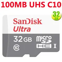 在飛比找Yahoo!奇摩拍賣優惠-SanDisk microSDHC 32GB 32G【100