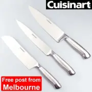 Cuisinart Kitchen Knife Chef Cleaver Cutting Knives Magnetic Holder Butcher Set