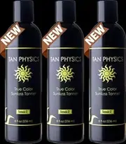 Tan Physics True Color Sunless Tanner, Pack of 3
