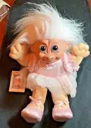 Russ Ballerina Troll Doll New With Tag 12", no box