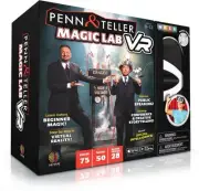Penn & Teller Magic Lab VR – Virtual Reality Set for Kids 8+ with Tricks & Book